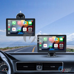 Ecran tactile portable avec CarPlay et Android Auto